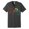 Unisex Jersey Short Sleeve V Neck Tee Thumbnail