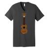 Unisex Jersey Short Sleeve V Neck Tee Thumbnail
