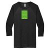Unisex 3/4 Sleeve Baseball Tee Thumbnail
