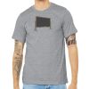 Unisex Heather CVC Short Sleeve Tee Thumbnail