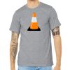 Unisex Heather CVC Short Sleeve Tee Thumbnail